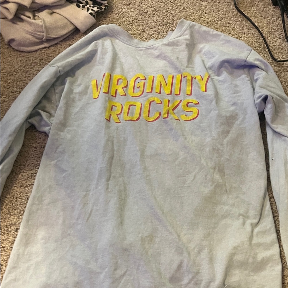 Light Blue Long Sleeve Tee